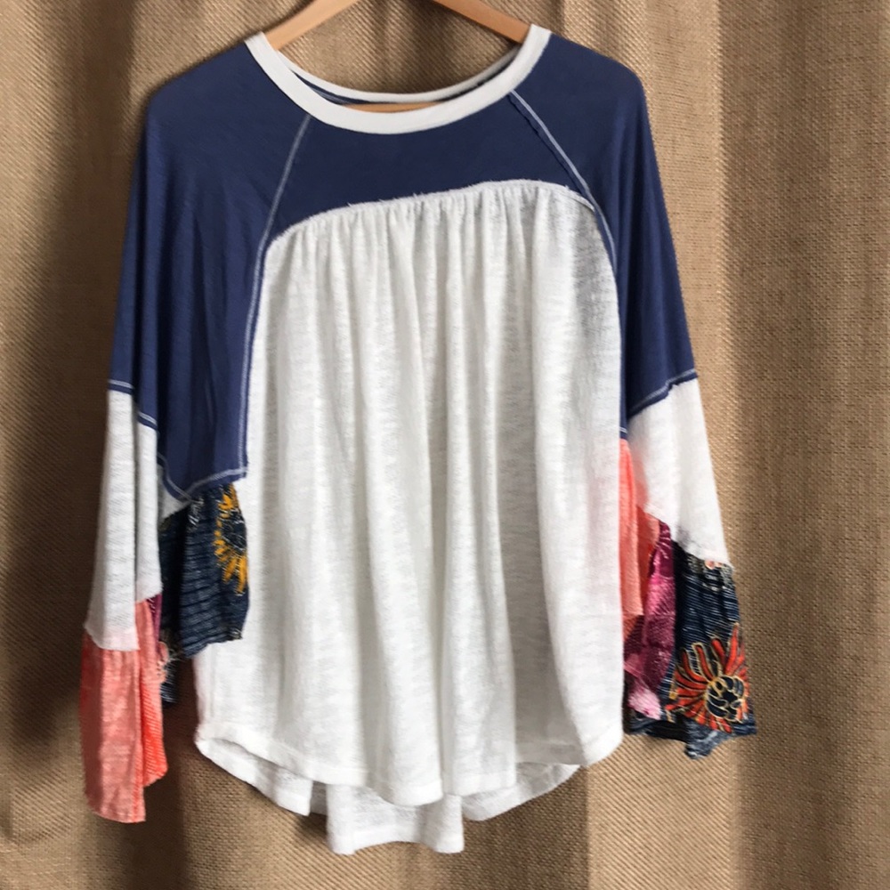 Free people batwing boho top